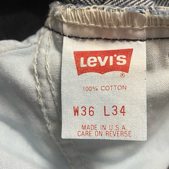 VINTAGE (1993)MADE IN USA/ORANGE TAB/LEVI 517 - Picture 5 of 16